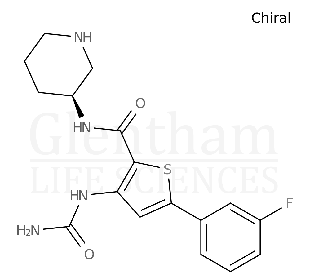 AZD 7762 Hydrochloride CAS 860352 01 8 Glentham Life Sciences