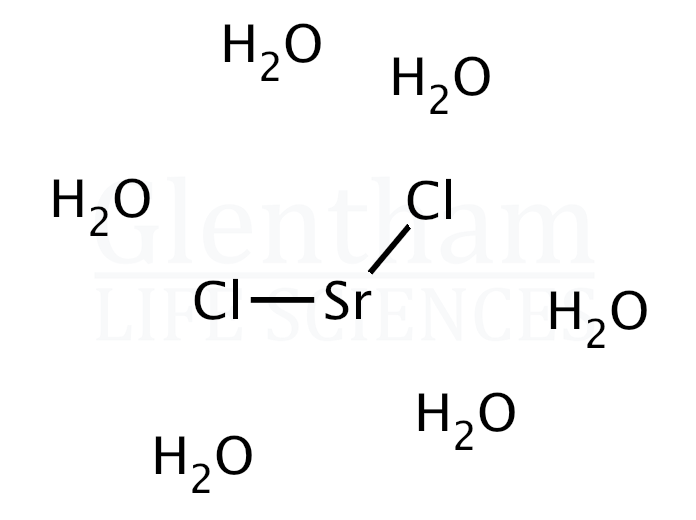 Structure for Strontium chloride hexahydrate