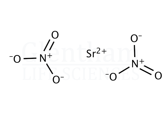 Structure for Strontium nitrate, 99.999%