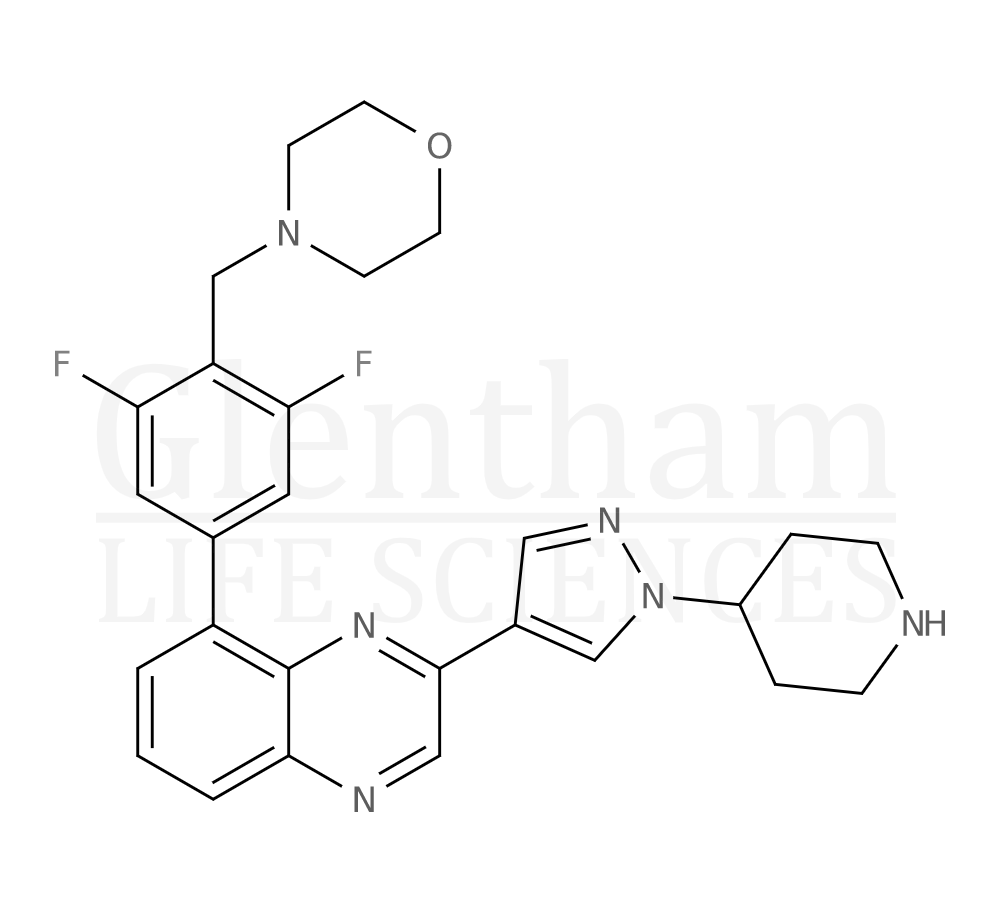 Structure for NVP-BSK805 dihydrochloride