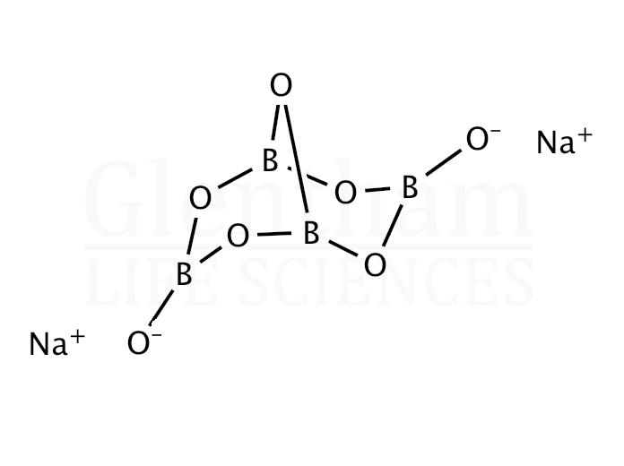 Strcuture for Sodium tetraborate, anhydrous