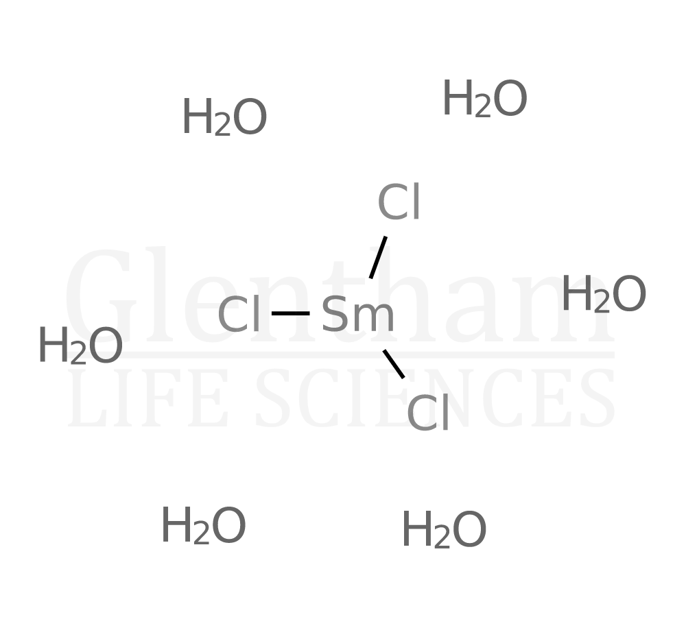 Structure for Samarium chloride hydrate, 99.999%