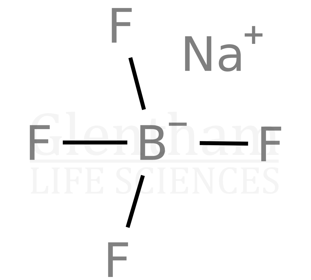 Structure for Sodium tetrafluoroborate