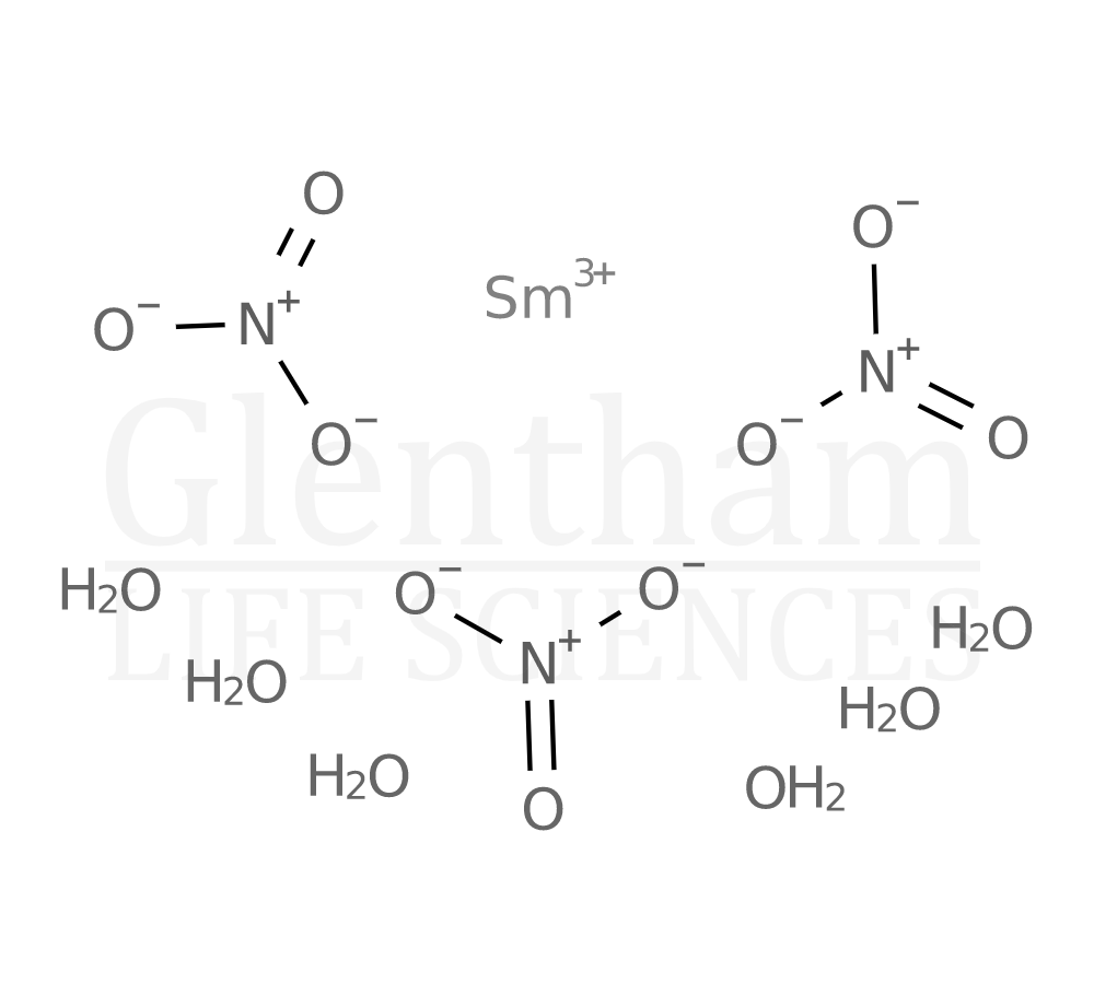 Structure for Samarium nitrate hydrate, 99.999%