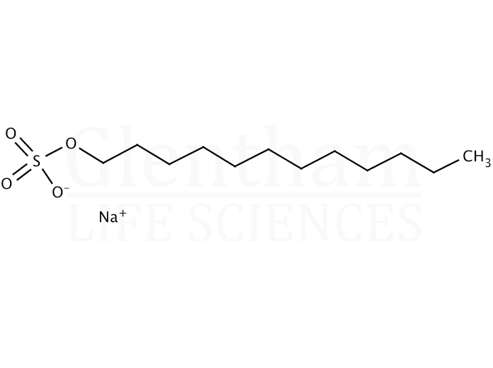 Sodium dodecyl sulfate, Ph. Eur., USP grade Structure