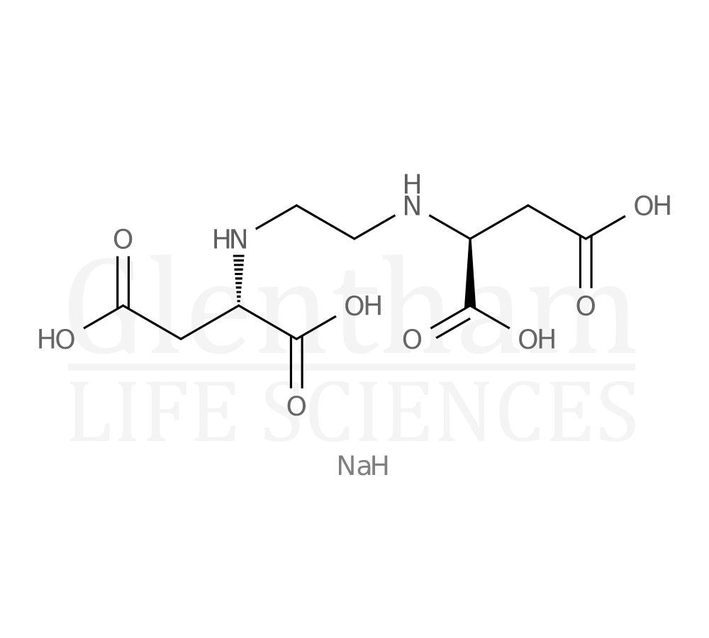 Structure for (S,S)-Ethylenediamine-N,N''-disuccinic acid trisodium salt solution