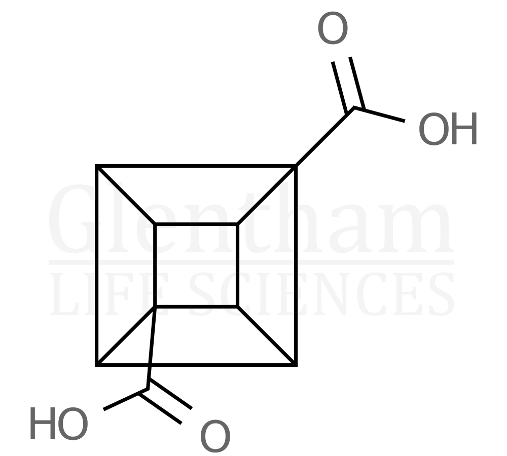 Structure for 1,4-Cubanedicarboxylic acid