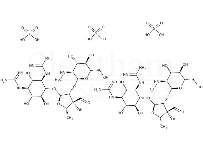 Structure for Streptomycin sulfate salt