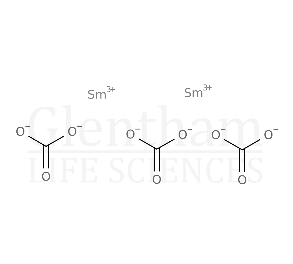 Structure for Samarium carbonate hydrate, 99.999%