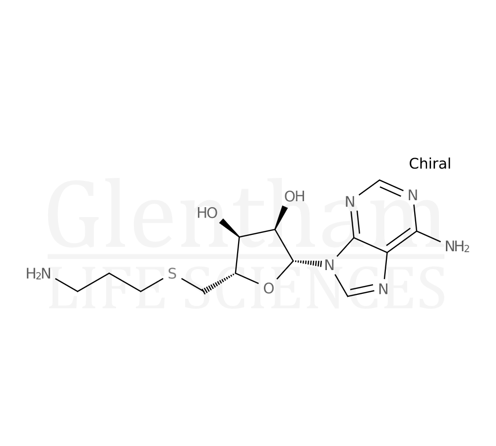 Structure for S-(5'')-Adenosyl-3-thiopropylamine