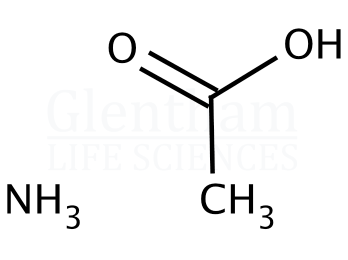 Ammonium acetate 5M solution, GlenBiol™, suitable for molecular biology Structure