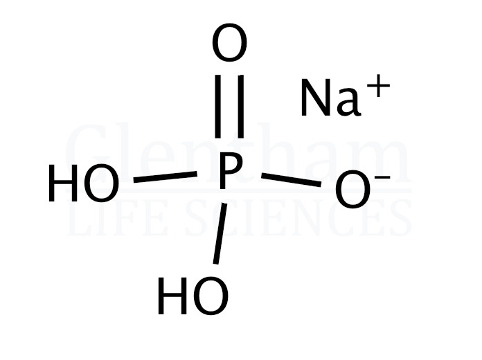 Sodium dihydrogen phosphate, 99.999% Structure