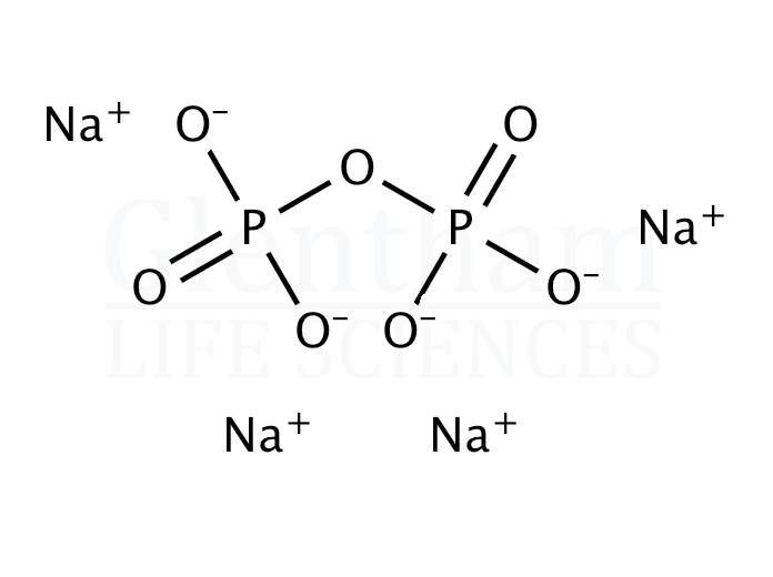 Structure for Sodium pyrophosphate, anhydrous