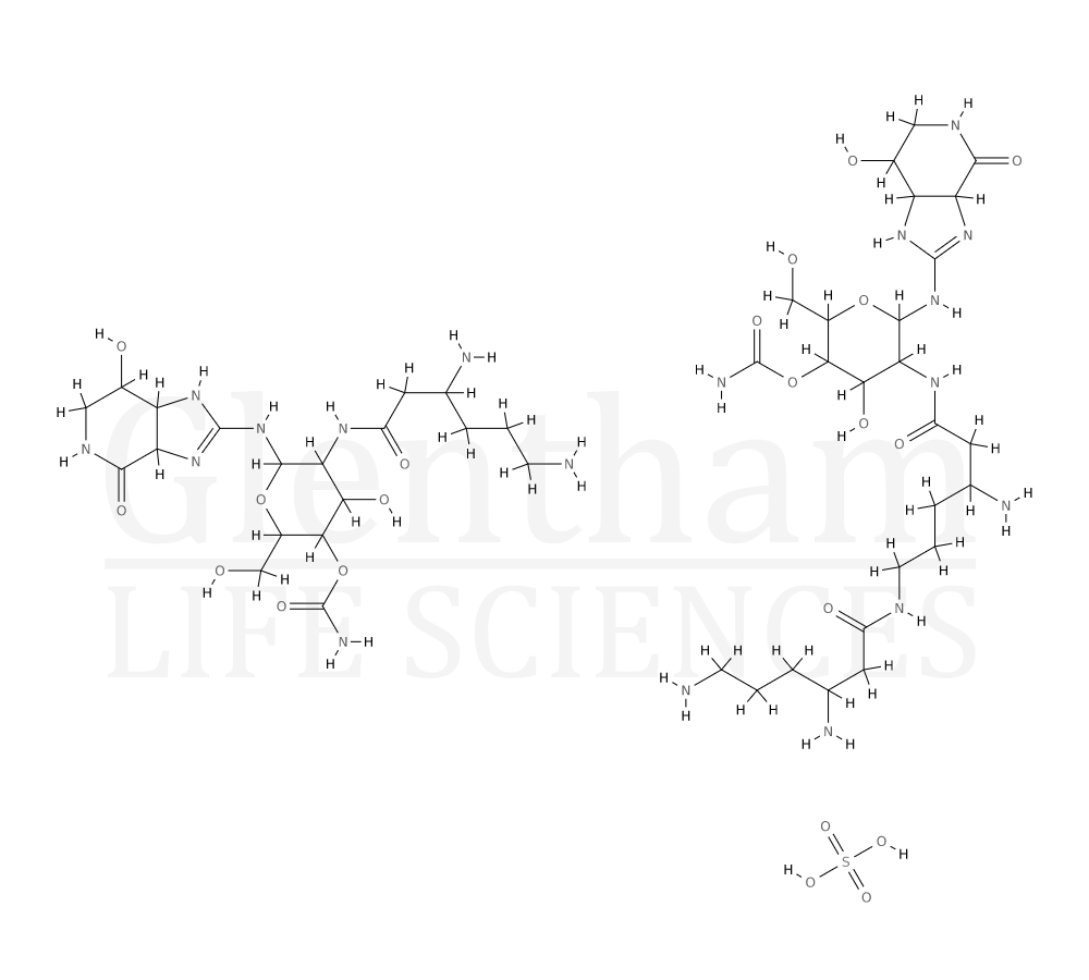 Structure for Nourseothricin sulfate